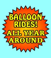 Balloon Rides! All year around